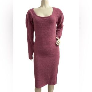 Brenna Sweater Midi Dresss
